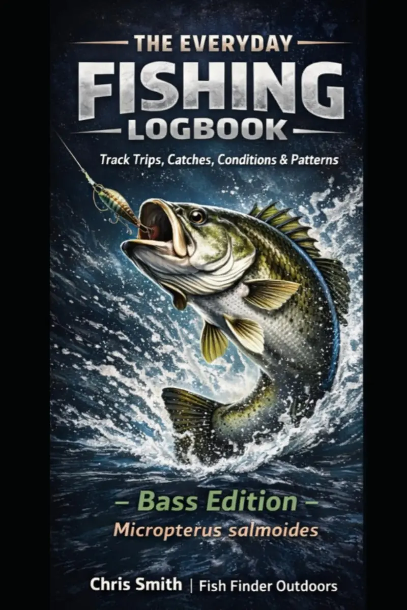 Bass Fishing Logbook cover