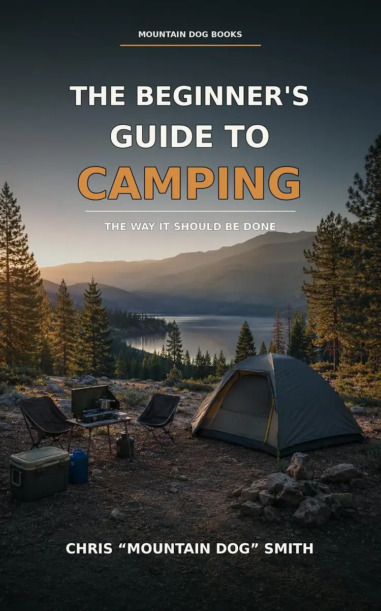 The Beginner's Guide to Camping book cover