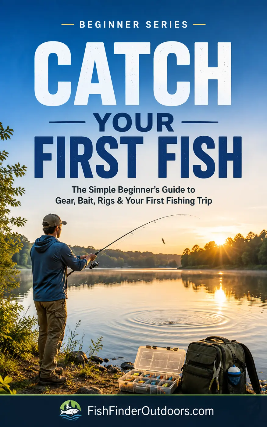 Catch Your First Fish beginner fishing guide cover
